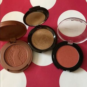 All new! Tarte is full size. note size of others